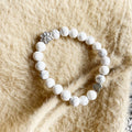 ELARA – Handgefertigtes Naturstein-Armband mit niedlichen Pfoten- und Herzanhängern für einen einzigartigen Look