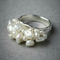 Vintage Barroque Perlenring
